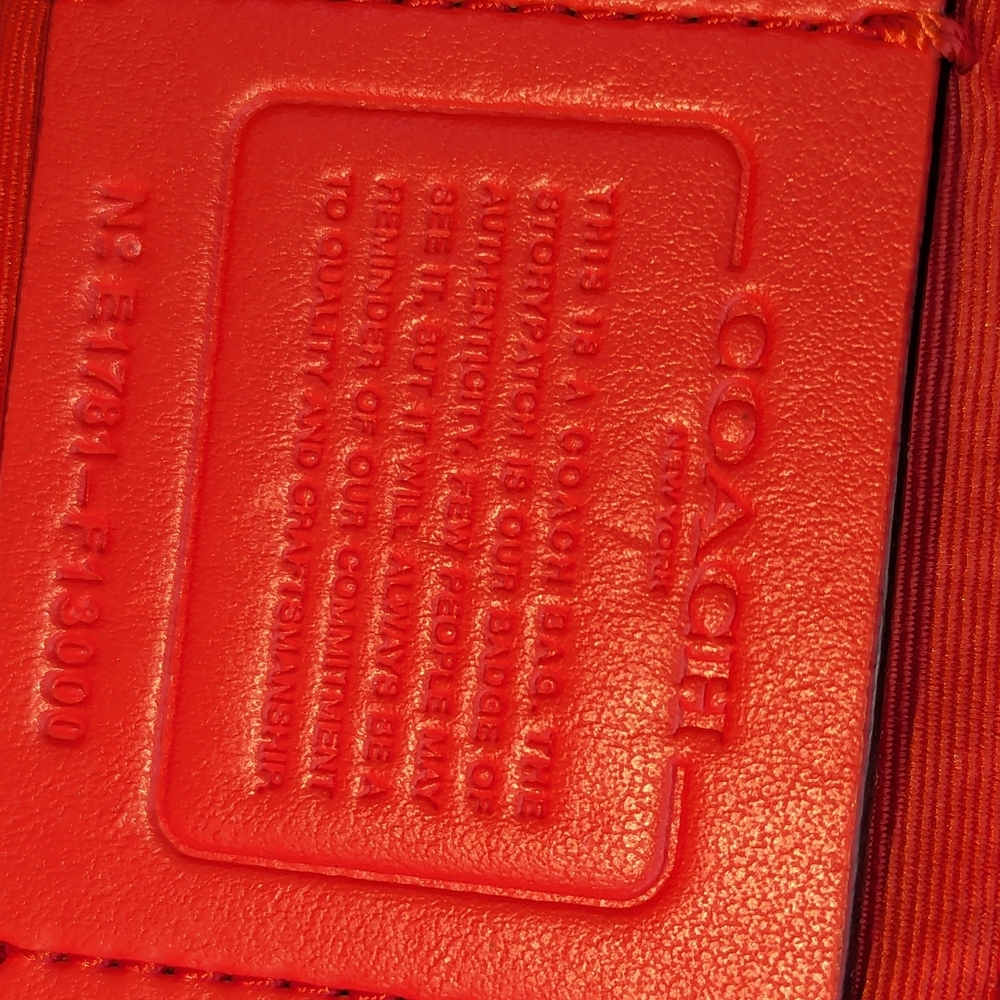 Coach Blush Pink Leather Satchel - Picture 8 of 11